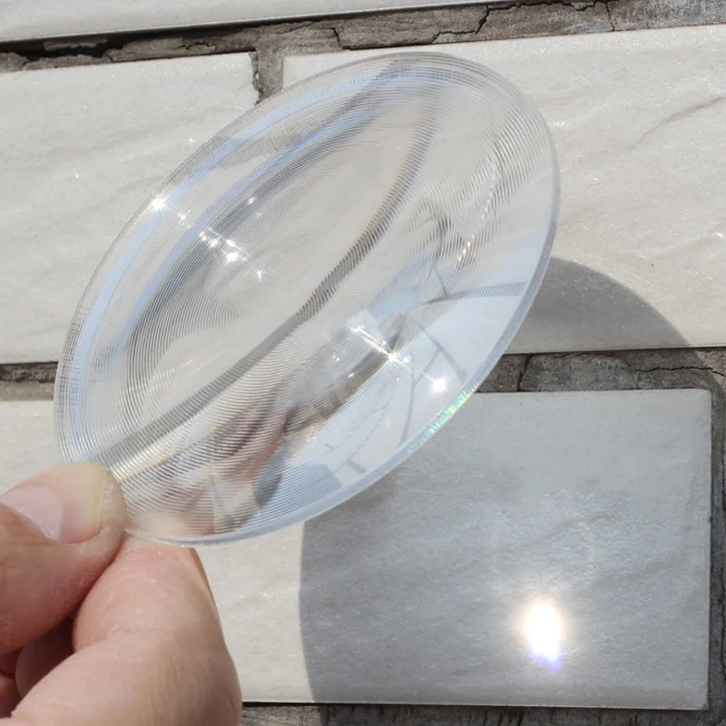 1PC 140Mm Dẻo Fresnel Ngưng Tụ Tiêu Cự Ống Kính 100 120 220Mm Máy Bay Phóng Năng Lượng Mặt Trời Nồng Độ Đèn LED ống Kính