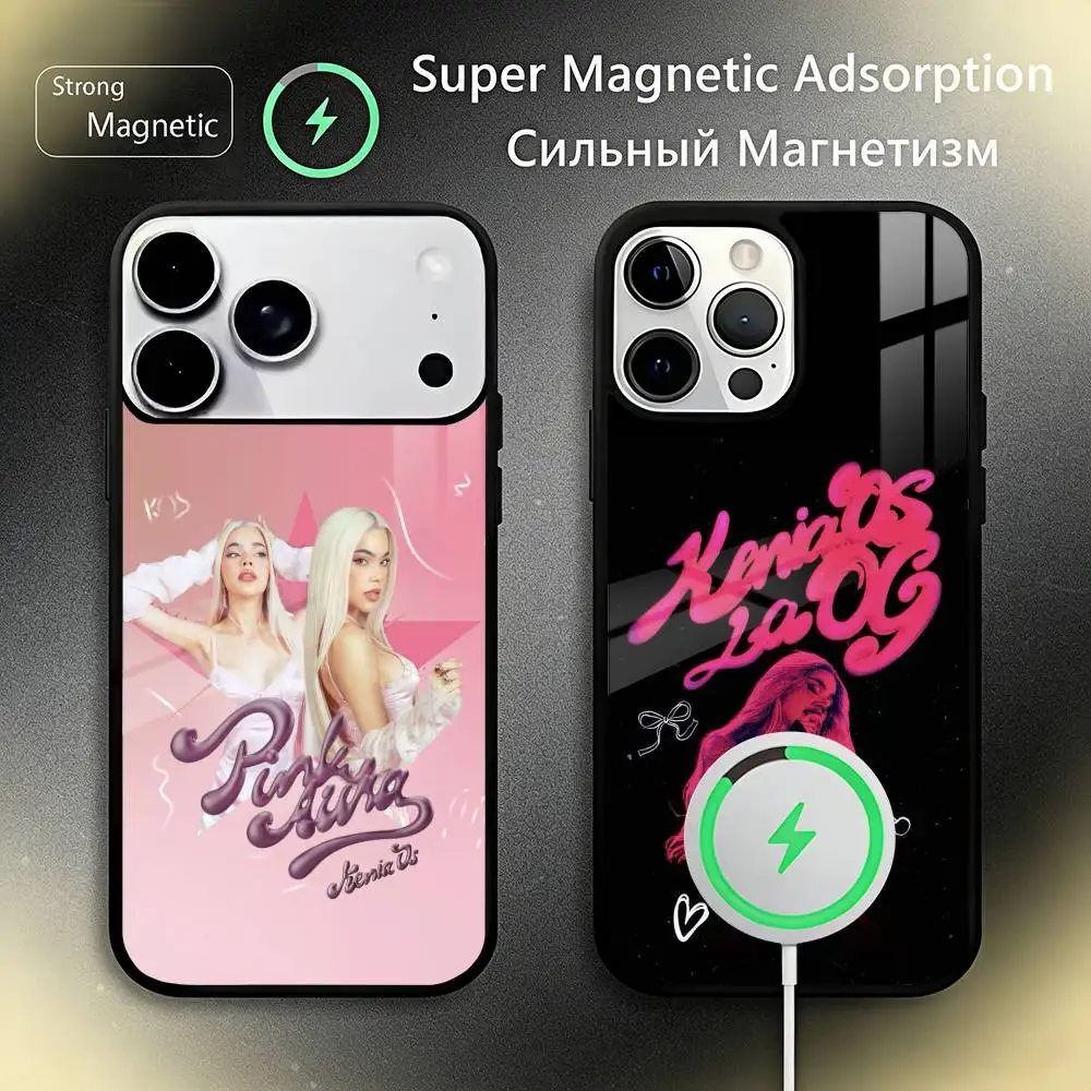 

Singer K-Kenia OS Phone Case For iPhone17,16,15,14,13,12,11 Plus,Pro Max For Magsafe Wireless Charging