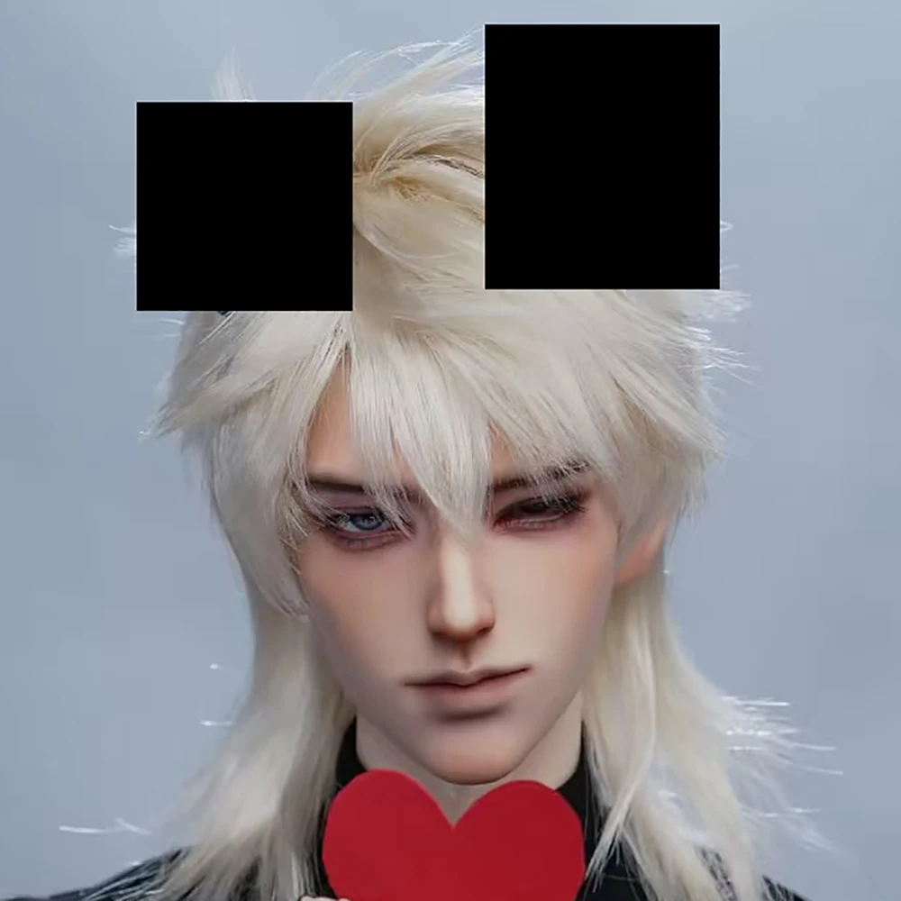 

1/3 BJD голова куклы без макияжа DIY смола мальчик голова куклы аксессуары для 1/3 BJD игрушки без макияжа