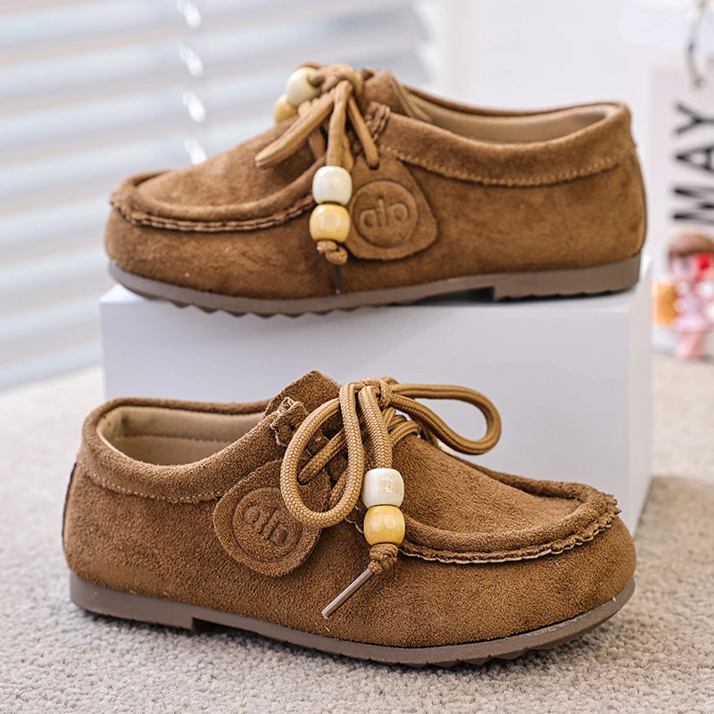 Picture 3: kids Flats Shoes 2025 Autumn Soft-soled Comfortable children Casual Shoes Lightweight Breathable Flat-soled Walking kids Shoes