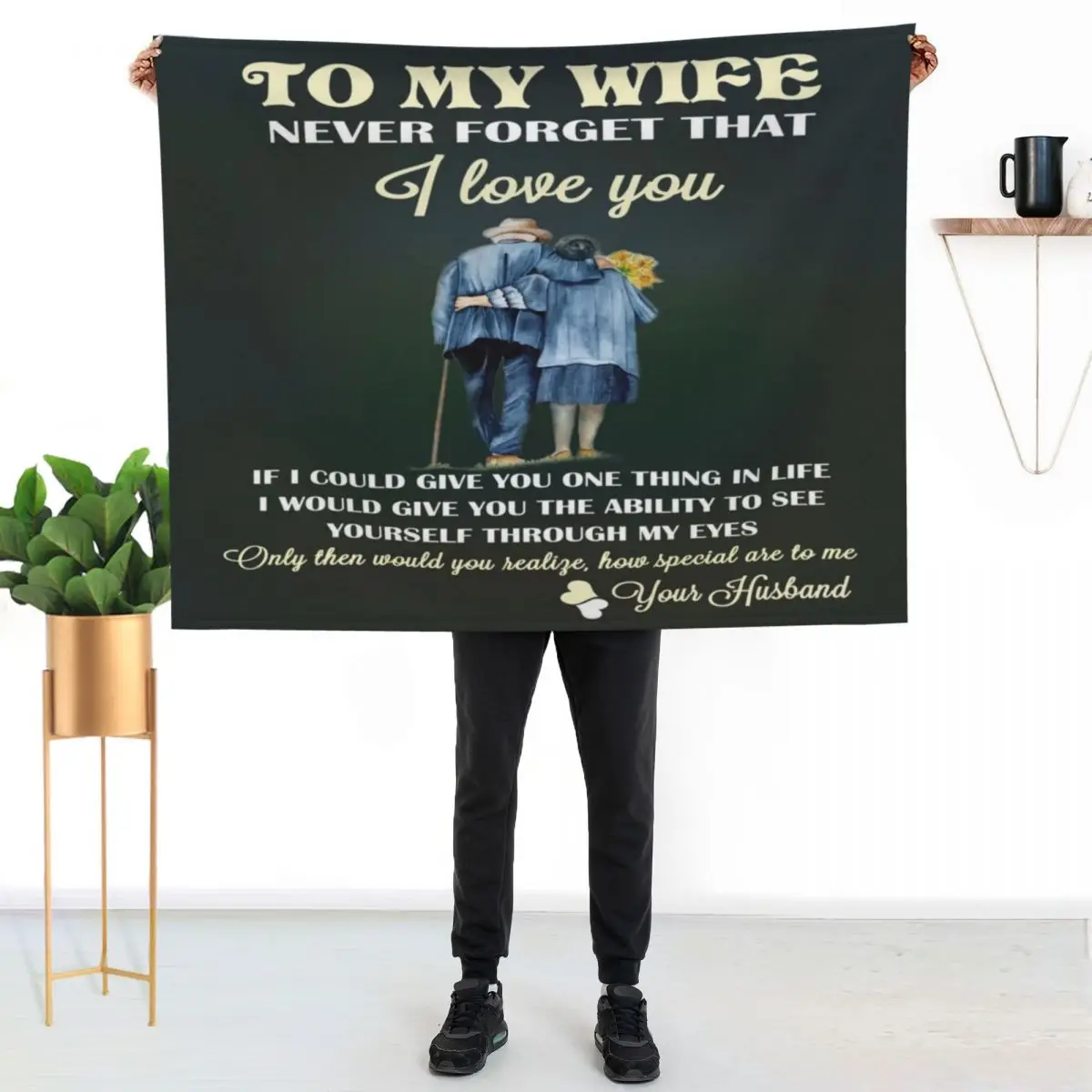 To My Wife Never forget that Throw Blanket cosplay anime heavy to sleep Decoratives Furry blankets and throws Shaggy Blankets