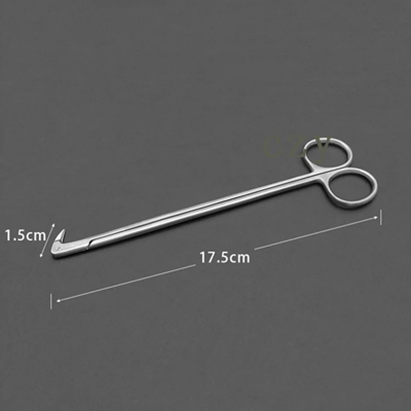 

Stainless Steel Forward Shear. Coronary Microsurgery Vascular Angle Shear Potts Shear Microinstruments