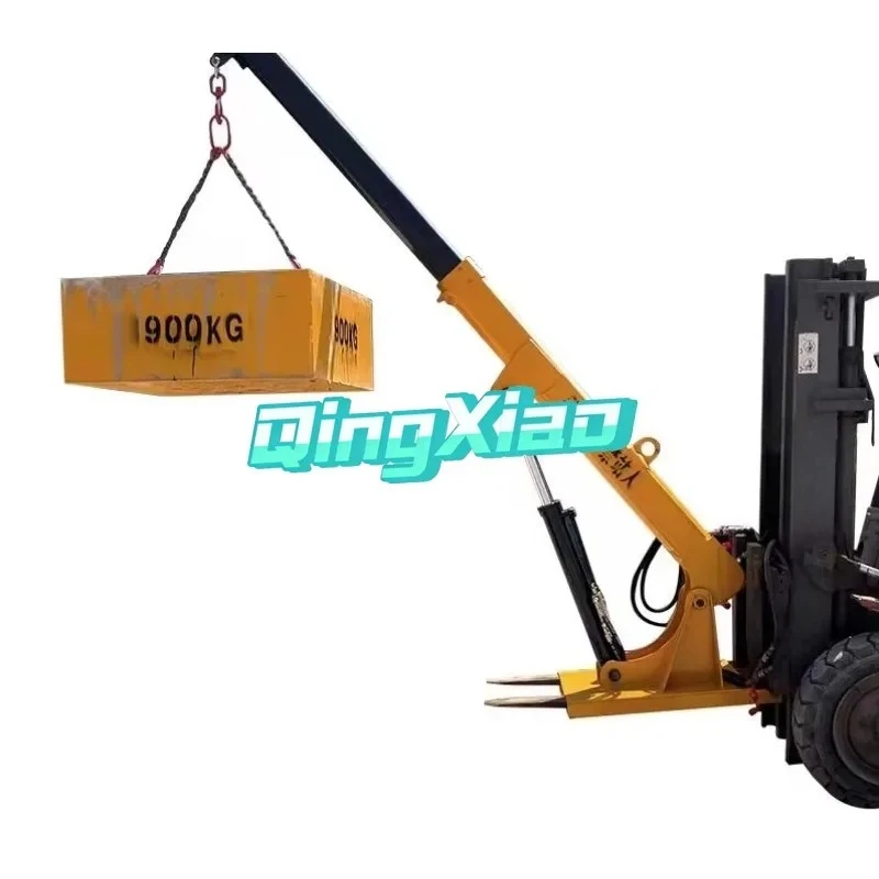 

Усиленная телескопическая стрела-навеска для вилочного погрузчика: высокая грузоподъемность для подъема крупногабаритного оборудования, двигателей, подшипников. Сертификат CE. Новинка!