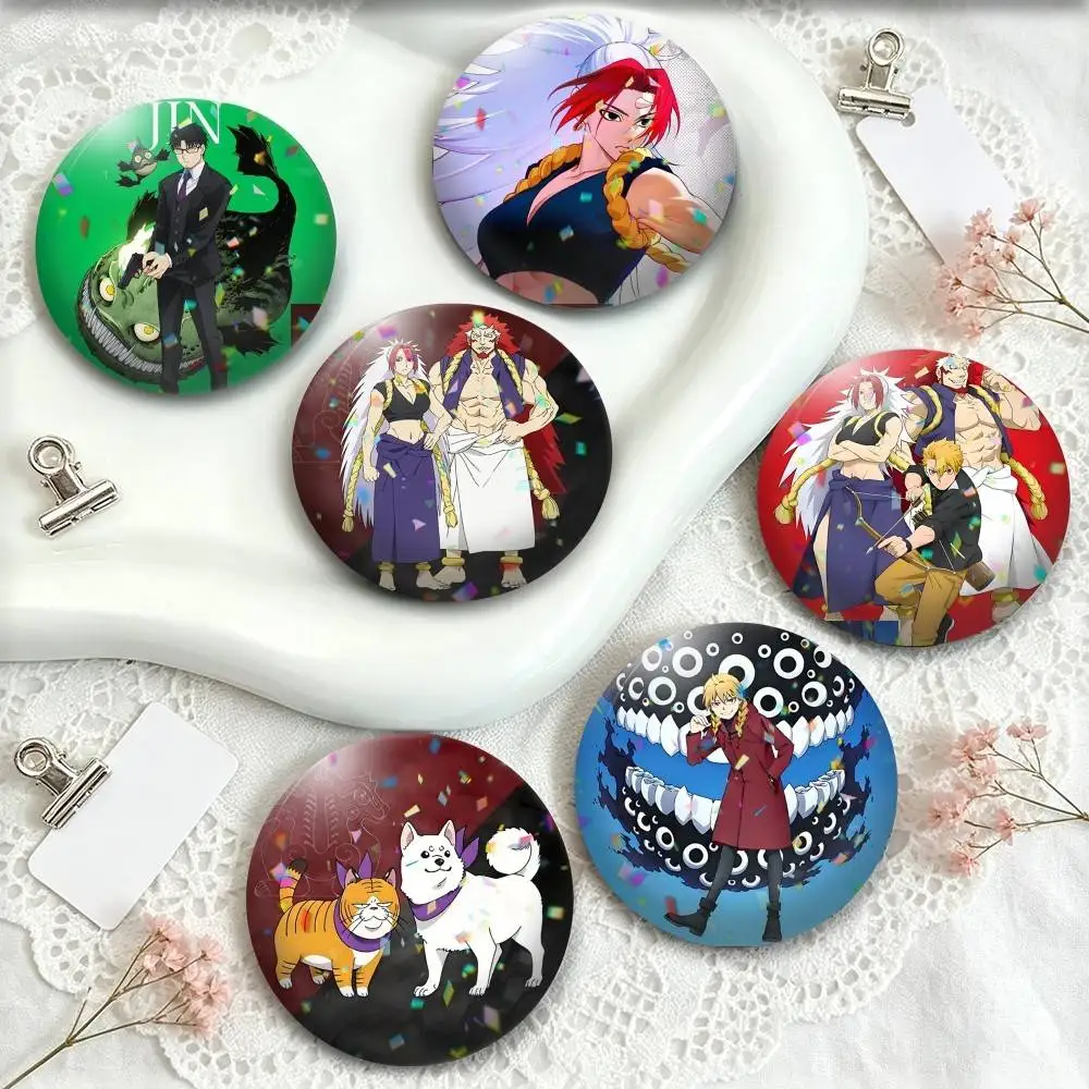 D-Daemons of the Shadow Realm  25 32 44 58 75mm Badges Personalized Round Brooches Pins Accessory Gift