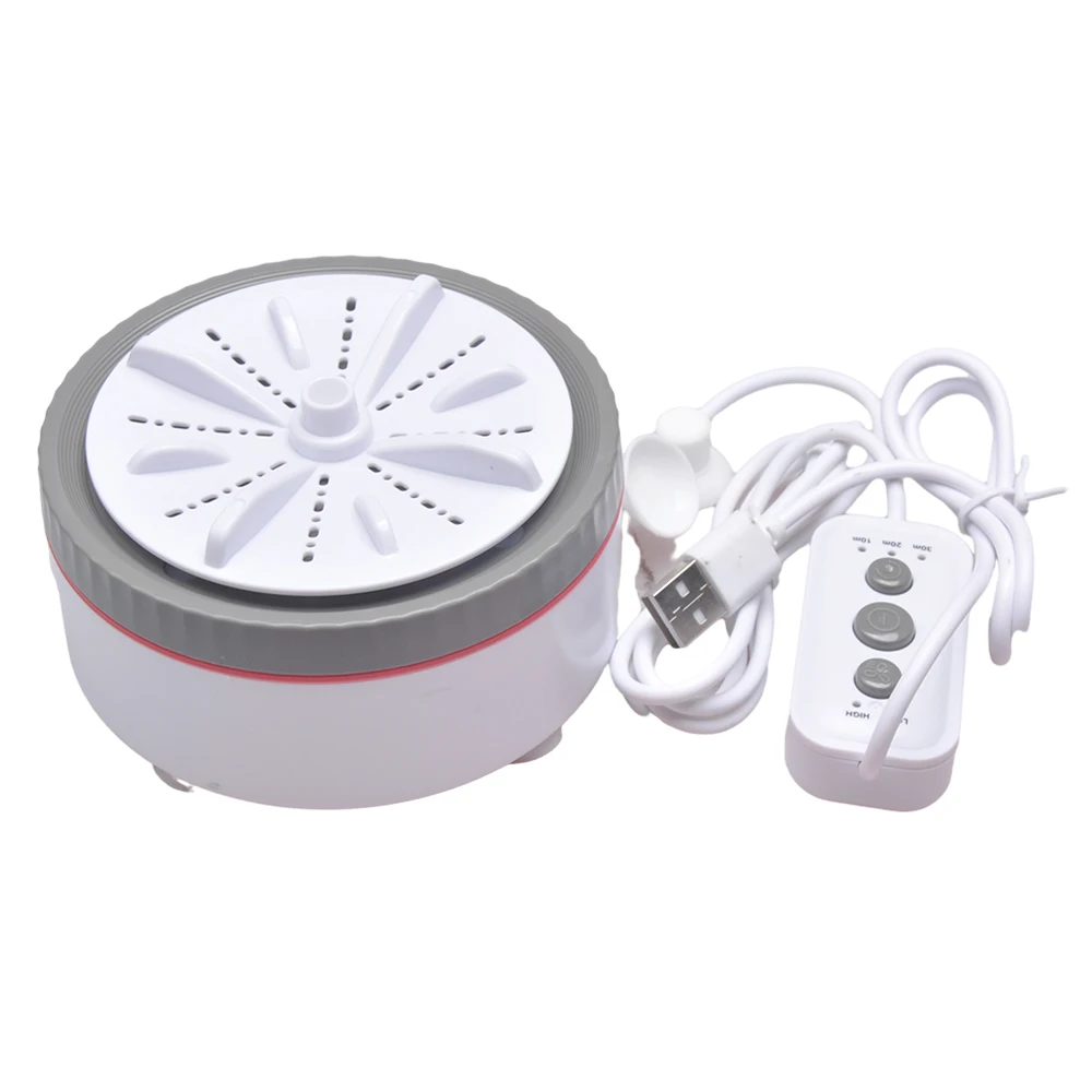 Mini Remote Control Washing Machine PortableUSB Rotating Turbo Fruit Ultrasonic For Clothes Home Kitchen Travel Cleaning Machine