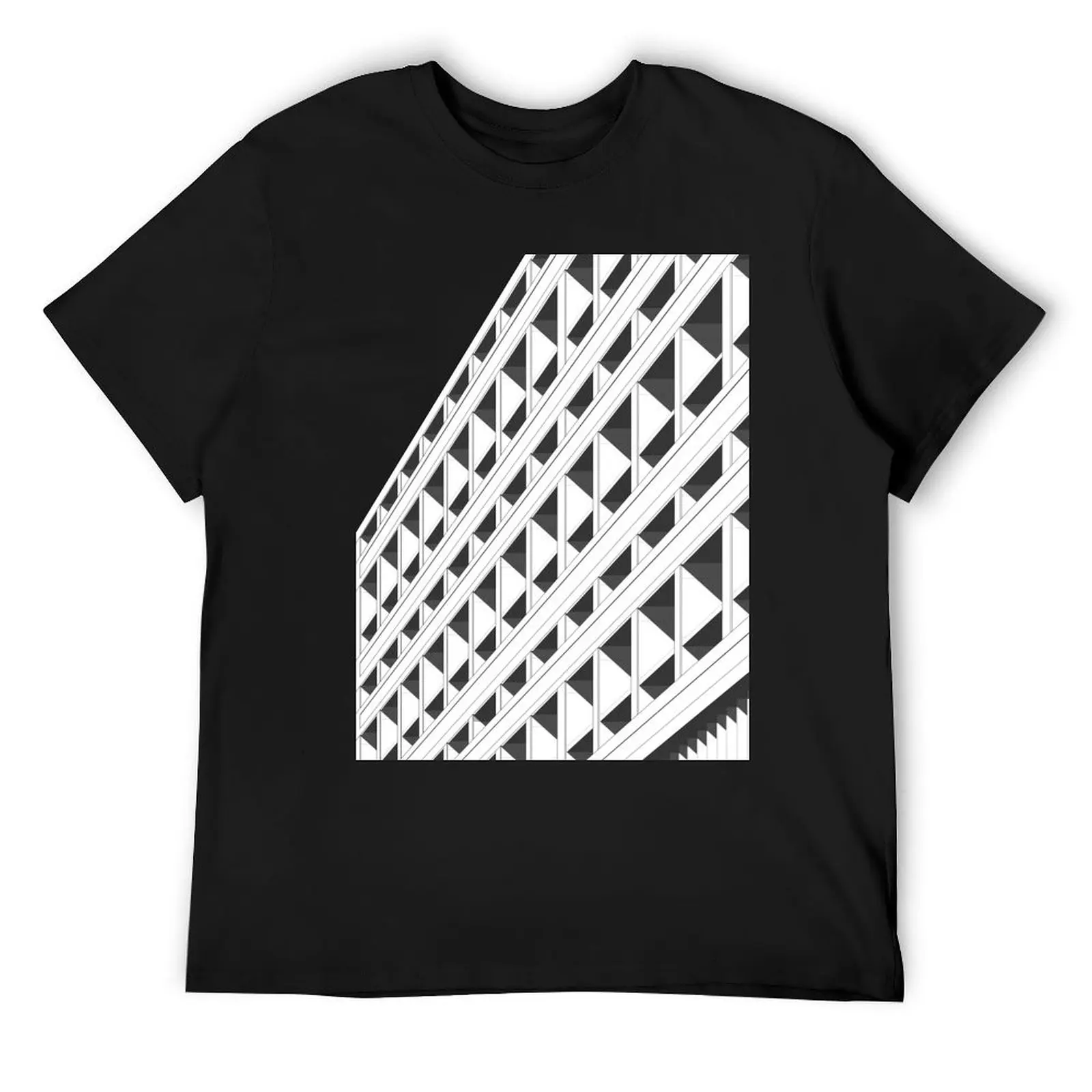 Unité d'Habitation, Marseille, Black and White , Brutalist Print, France, Print, Artwork, Illustration, Brutalist Archit T-Shirt