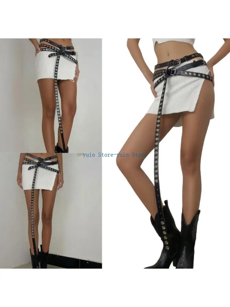 x7xb-12ft-long-thin-multi-loop-belt-minimalist-pu-leather-girdle-for-fashion