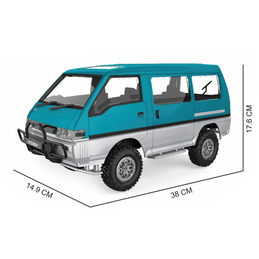 LDRC 1/12 RTR Off Road RC Car LD1296 2Speed Transmission Metal Gearbox Motor ESC Servo LED Light Remote Control Vehicle Toy Gift
