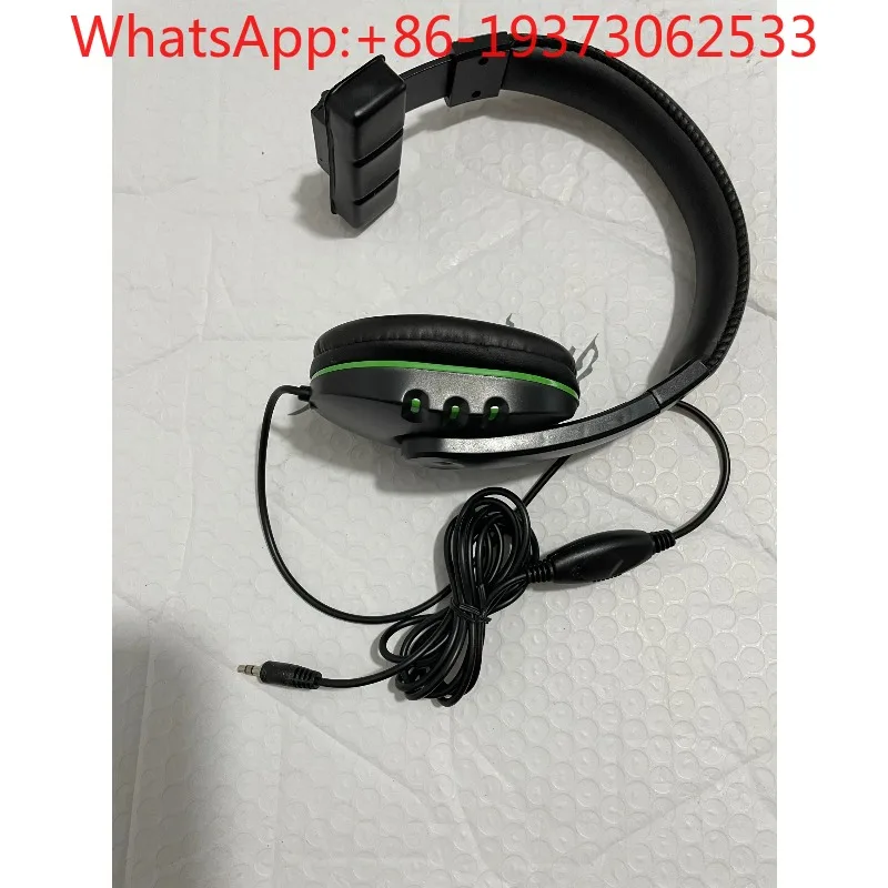 Headset Single Ear Without Microphone Without Clip Earband Volume Adjustment Switch 3.5 Plug