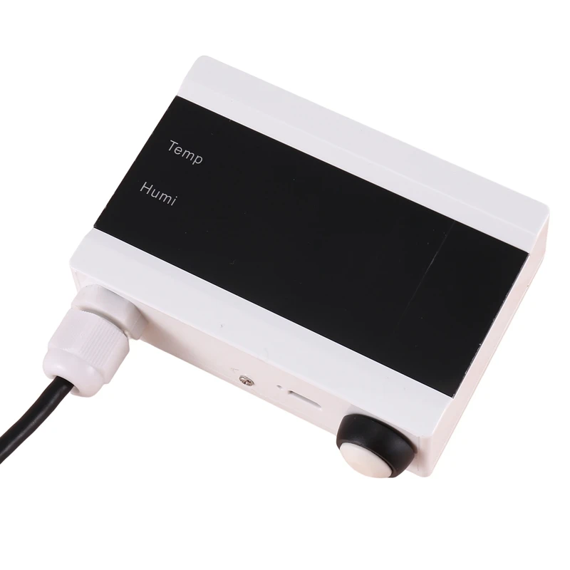 Tuya WIFI Temperature Thermometer Alarm Sensor Smart Life App Home Thermostat EU Plug