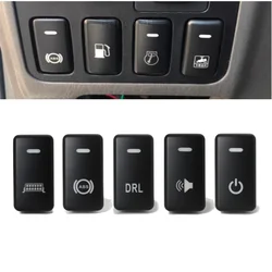 Car DRL Power Light Bar ABS Power On Off Speaker Horn Volume Push Button Switch For Toyota FJ Land Cruiser Prado 120 LC100