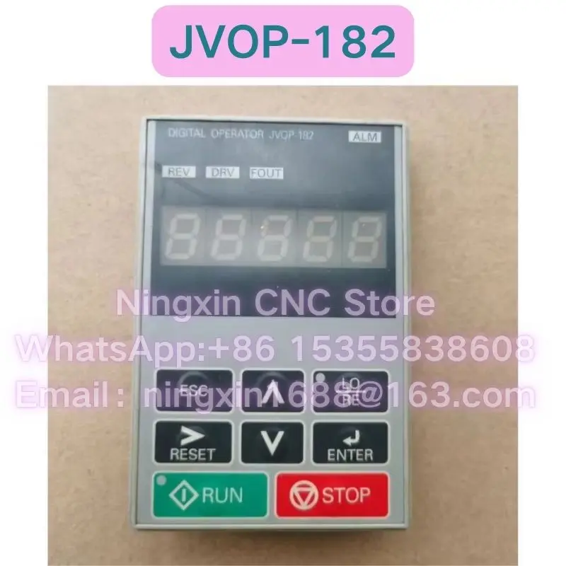JVOP-182 Used Frequency converter panel  Functional test OK