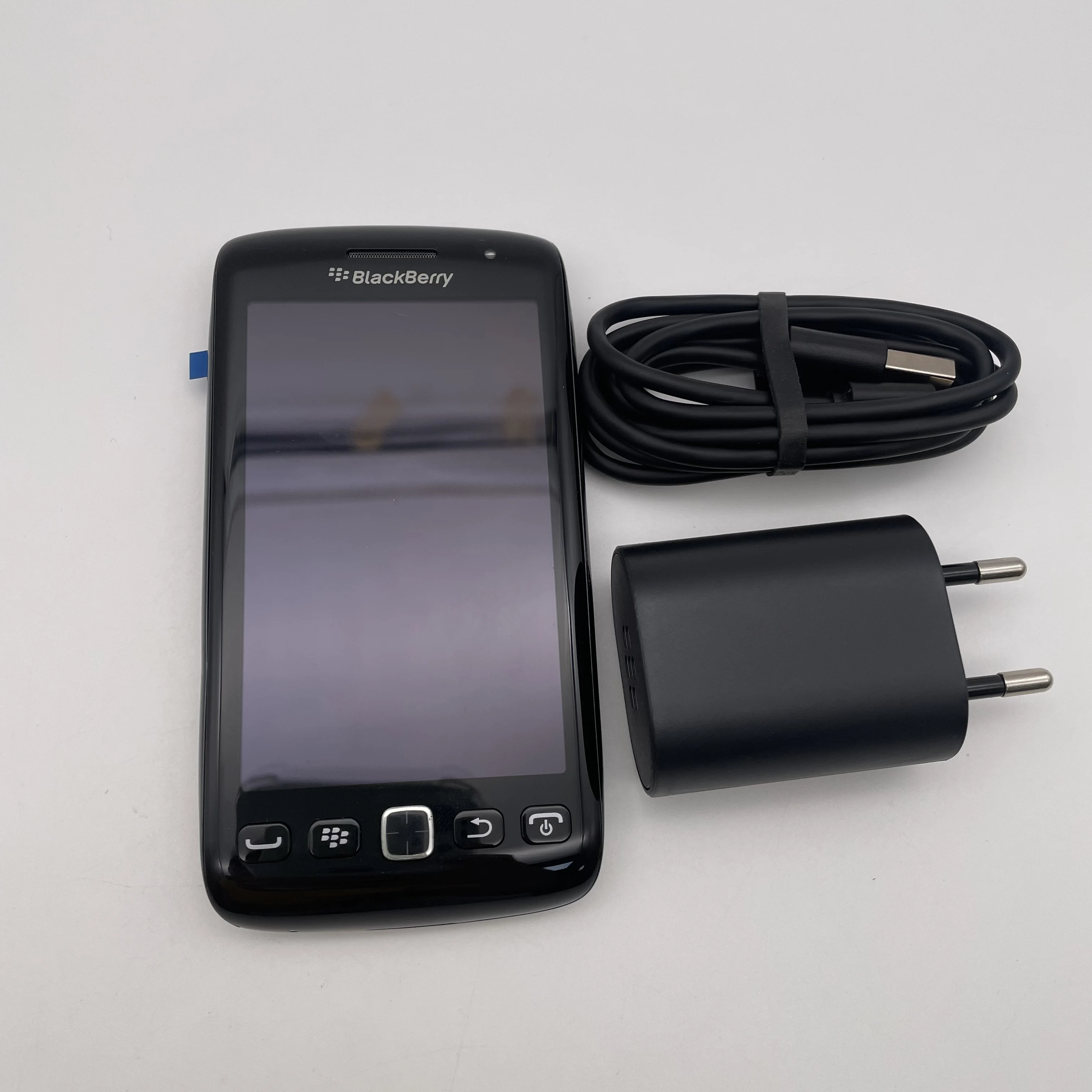 الأصلي المستخدمة بلاك بيري الشعلة 9860 هاتف محمول غير مقفول 3.7 "5MP 768MB RAM الهواتف الذكية حالة جيدة