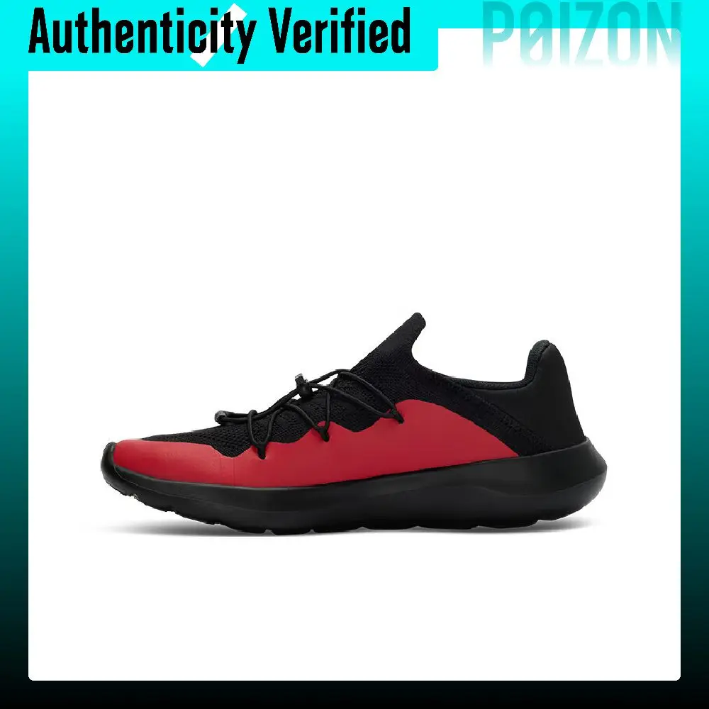 Under Armour Abrasion Resistant Abrasion Resistant Low top Casual Shoes Unisex Red Black 6007578-002