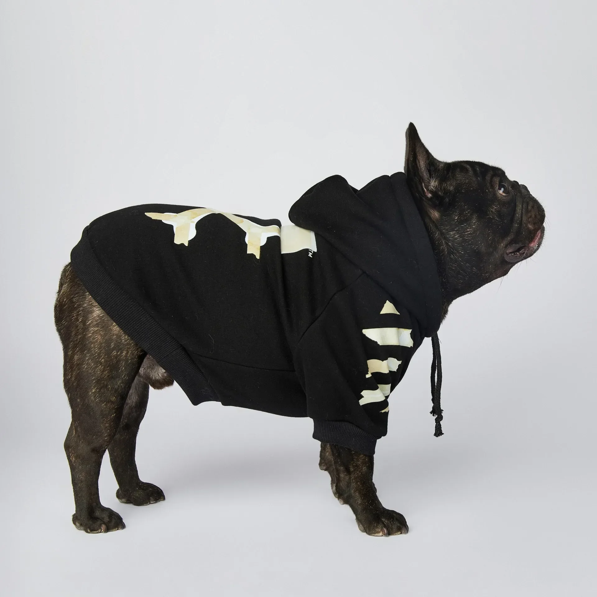 Autumn Winter Pet Dogs Clothes Fashion Dogs Hoodies Fleece Warm Cotton French Bulldog For Small Medium Large Dog Clothing Jacket