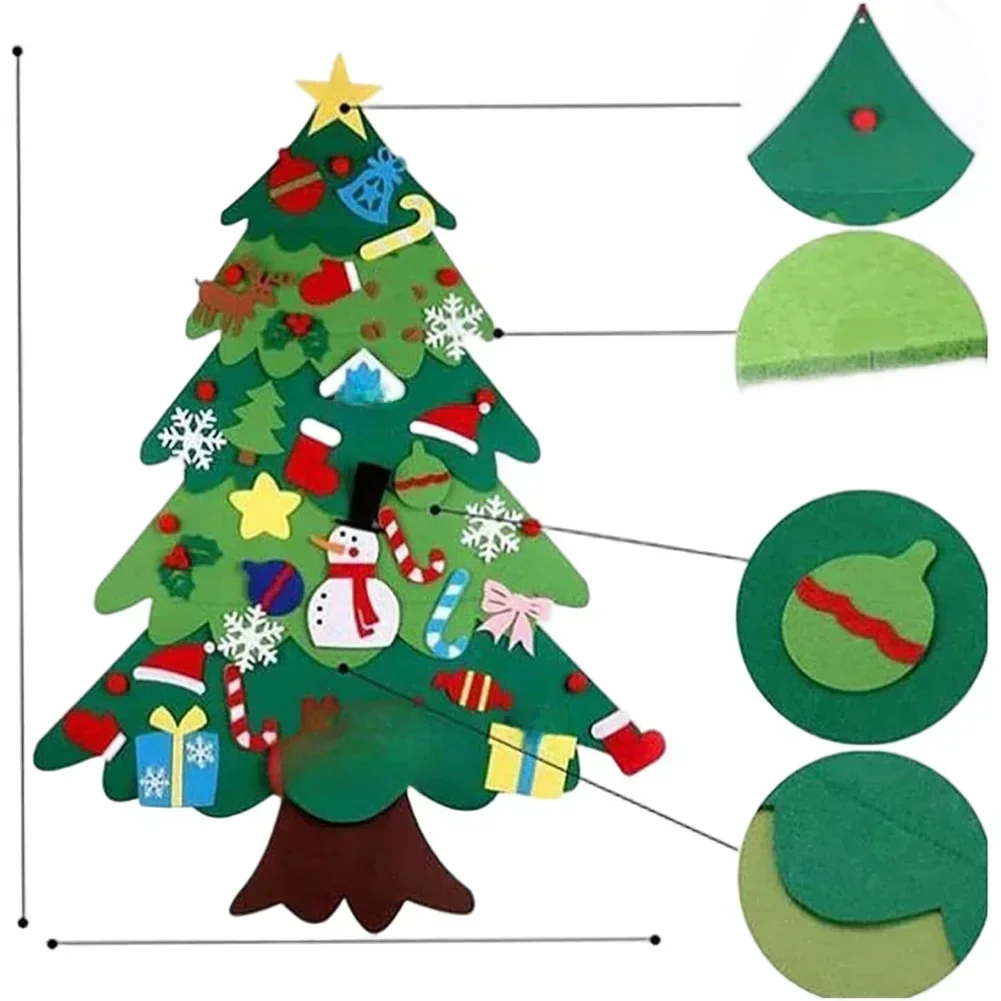 For Holiday Decorating DIY Craft Set Festive Celebrations 98*69cm Hands-on Holiday Activity Creative Development