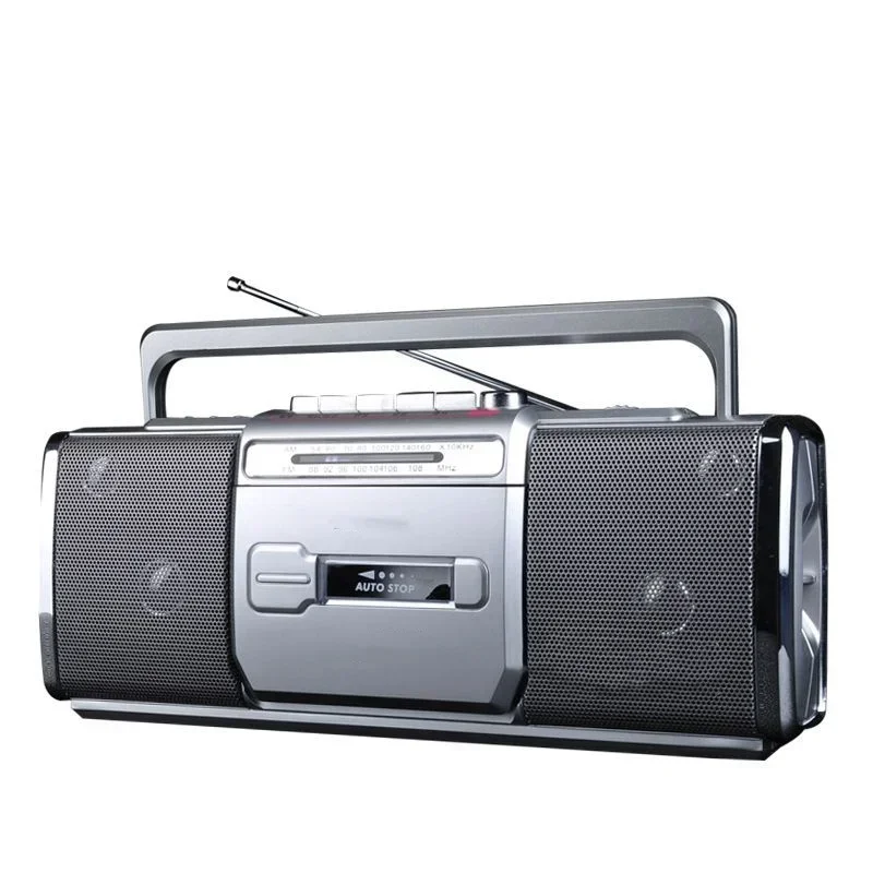 Portable Recorder FM AM Radio Tape Player USB U Disk Media High Power MP3 Teaching Leaning Multifunction Speaker Machine Sound