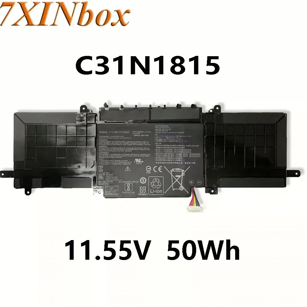 7XINbox C31N1815 11.55V 50Wh Laptop Battery For ASUS ZenBook 13 U3300FN UX333FA UX333FN BX333FN RX333FN UX333FA-A4077T Series