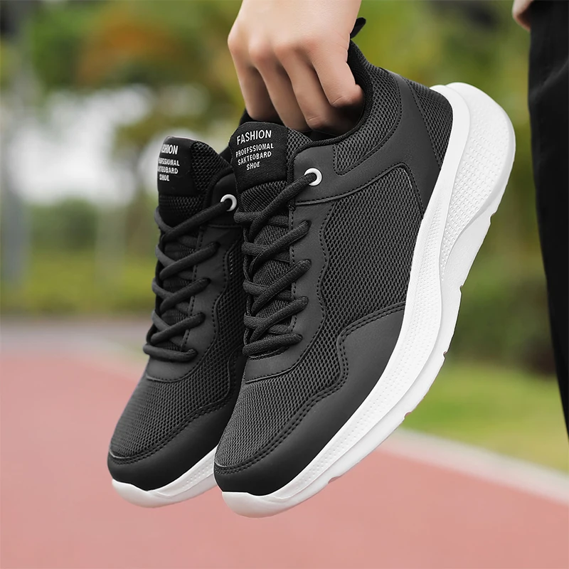 

Men Running Shoes New Lightweight Casual Sneakers Breathable Mesh Tennis Walking Footwear Male Outdoor Jogging Sports Shoes