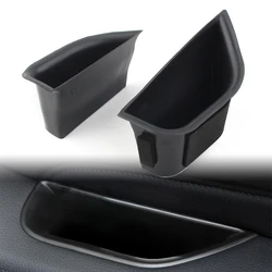 For Mercedes Benz A Class CLA GLA W176 W246 X156 C177 ABS Black Car Forward Door Handle Storage Box Interior Car Accessories