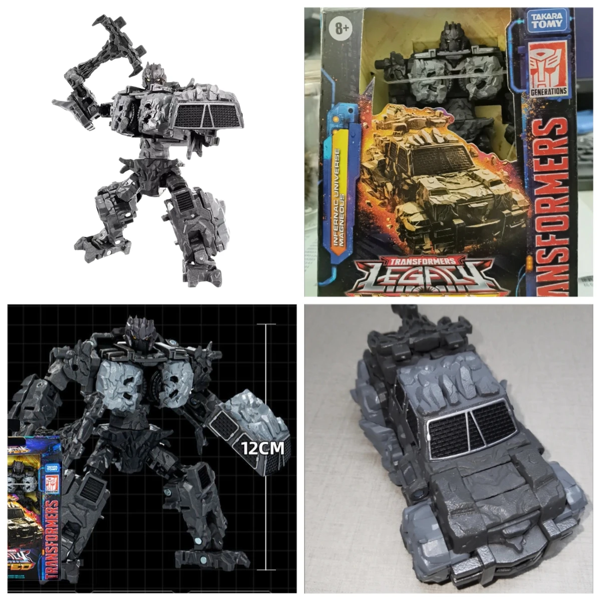 Transformation Spielzeug Legacy United Earth Infernac Universum Magnetisches Monster Universum Deluxe Calss Modell Actionfiguren Geschenk Hobby