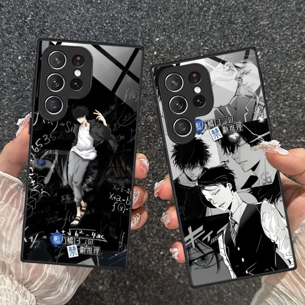 Funda de teléfono Kamonohashi Ron de Anime para Samsung Galaxy S25 S24 S23 S22 S21 S20 Note20 Plus FE Ultra cubierta colorida de cristal bonita