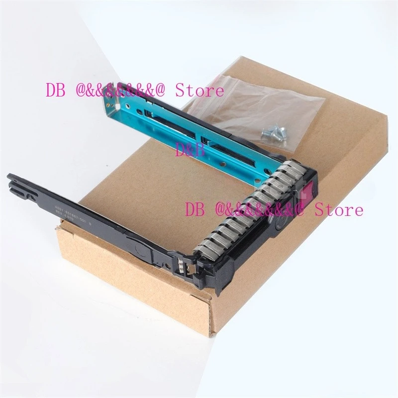 Bandeja para Disco Duro SAS SATA de 2.5 Pulgadas con Chip y LED para HP ProLiant Gen8 G8 G9 DL380 ML310e SL250s