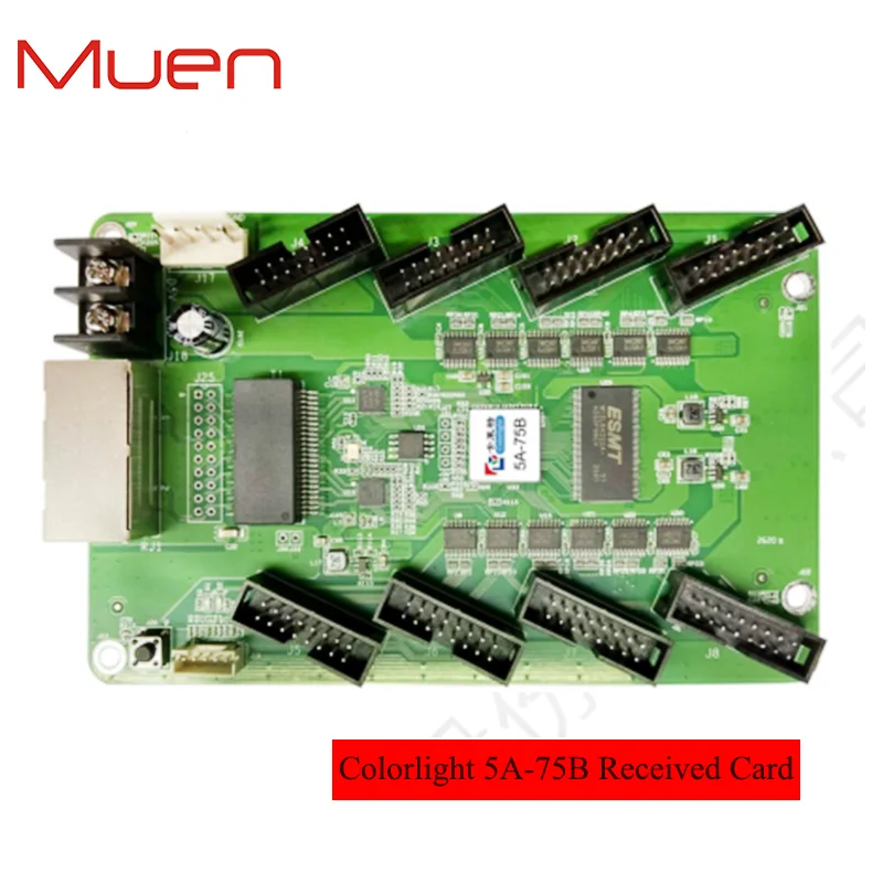 Lower price Colorlight 5A-75B Full Color Synchronous Received Card control  Hub75E LED Display Screen