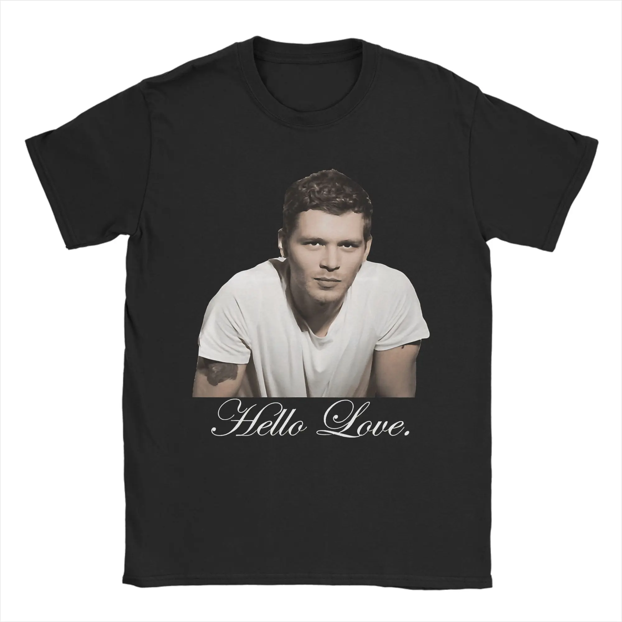 

Men's T-Shirt Funny Gift Rebekah Movies Mikaelson Cute Gifts Humorous 100% Cotton Tee Shirt Short Sleeve T Shirts O Neck Tops