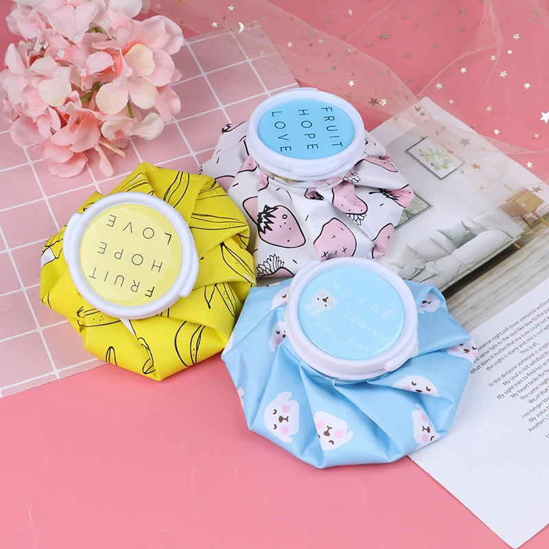 Cartoon Cloth Ice Pack - Water-Fillable Cooling/Heating Pad for Physiotherapy & Exercise Recovery