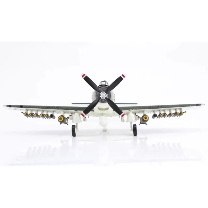 1:72 Scale U.S. Navy A-1H Skyraider Airplane Model Military Combat Alloy Diecast Aircraft Model Collection Gift Toy model