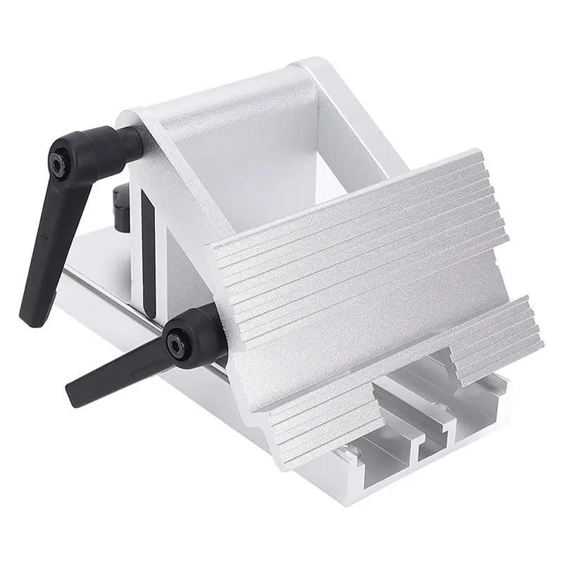 B03C-2X Adjustable Replacement Tool Rest Sharpening Jig, Metal 6In 8In Bench Grinder Sharpening Jig, Miter Slide Tool Holder