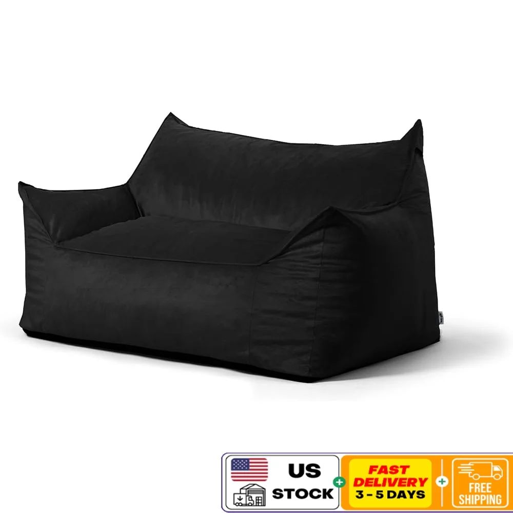

Imperial Foam Filled Bean Bag Sofa Removable Cover Plush Soft Durable Design Perfect Relaxation Comfortable Seating