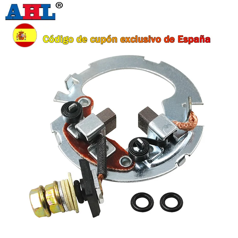 AHL Kit de reconstrucción de placa de cepillo de reparación de arranque de motocicleta para KAWASAKI KLF400 KVF400 KZ1000 Bayou Prairie Police 400 ZR7 ZR7S ZR750S