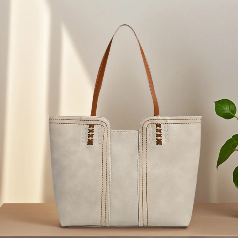 

2025 New Tote Bag for Women Large Capacity Leather Tote Bag for Work Travel Shopping, Fashion Designer Shoulder Bag Gift for Her