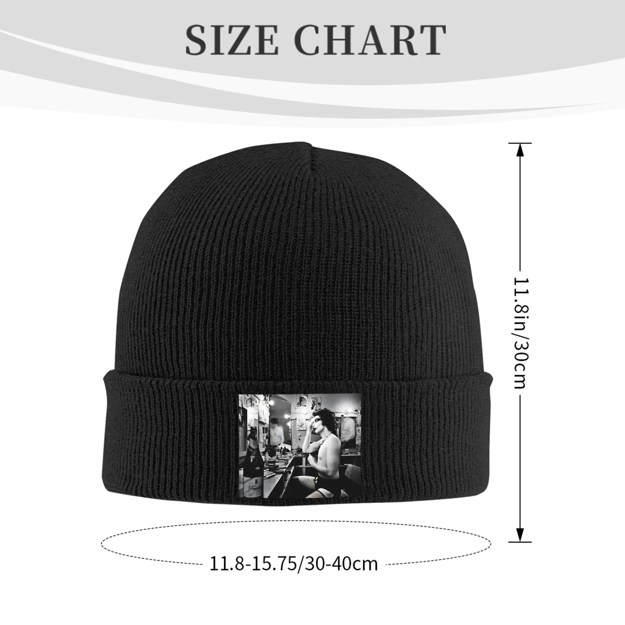 Frank N Furter Knitted Hat Beanie Autumn Winter Hats Warm Unisex  Color The Rocky Horror Picture Show Cap for Men Women Gift