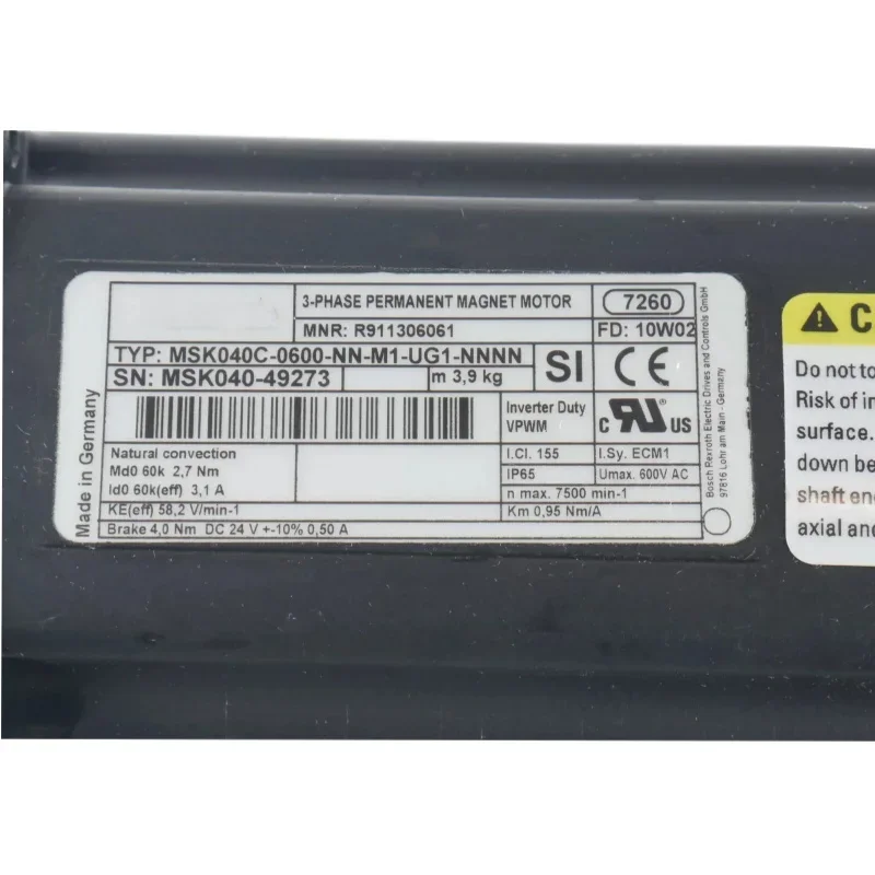 Brand New 100% Original MSK040C-0600-NN-M1-UG1-NNNN Synchronous Servo Motor Industrial Automation Control Spare Part