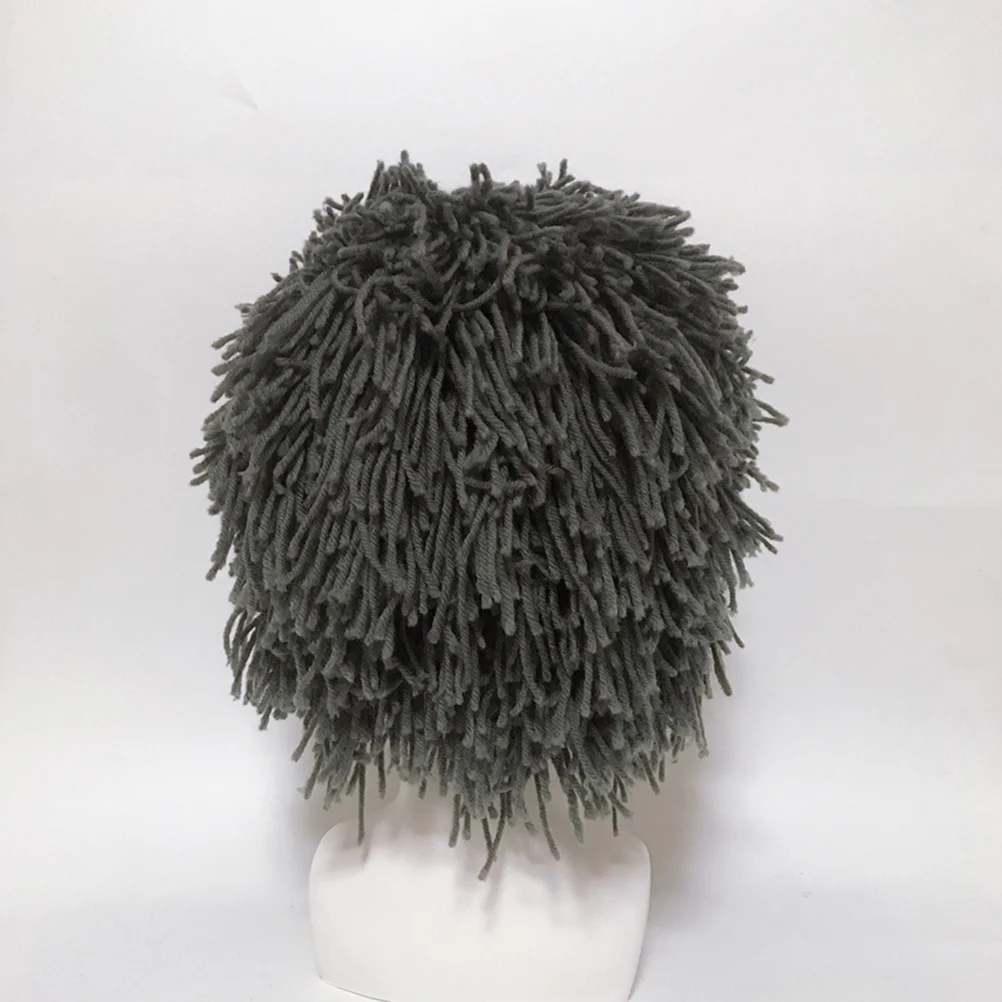1 pièces chapeau de Ski d'hiver épais casquette chaude masque couverture d'oreille Sports de plein air Protection contre le froid 44-50 cm gris chapeau de Ski d'hiver