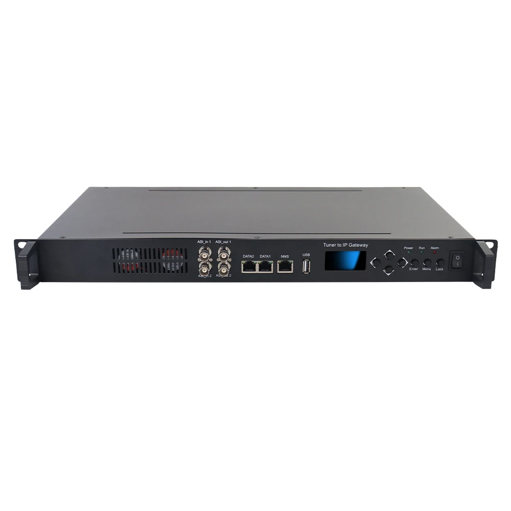 SFT3508B 16 * FTA DVB- S/S2، DVB-C/T/T2 /ISDB-T/ATSC موالف إلى بوابة IP للتلفزيون الرقمي و