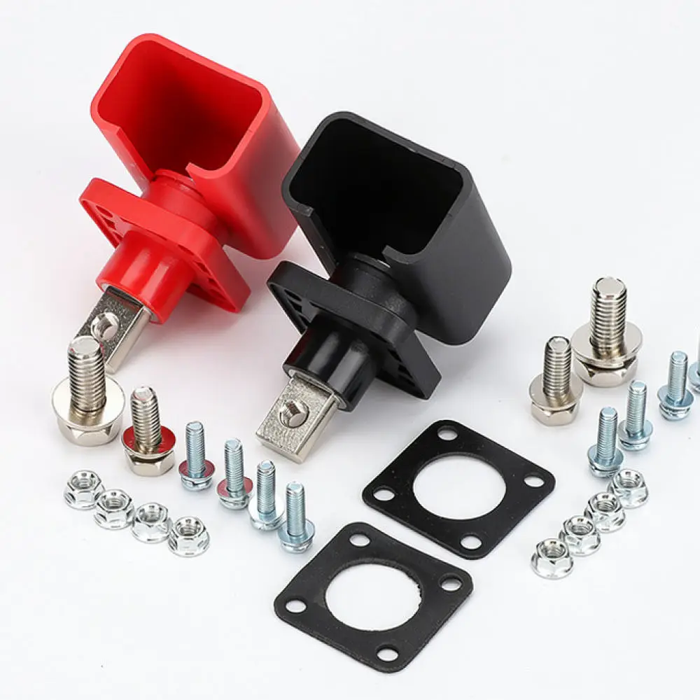 100A Power Connector Nickel Plated Terminal Stud For Lithium Energy Storage Industrial Electrical Wiring Post Base Assembly