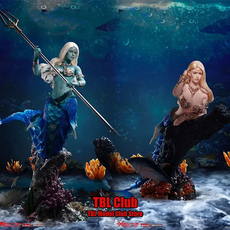 In Stock TBLeague PL2024-225 1/6 Scale Female Soldier Mermaid Sharleze Full Set 12inch Movable Action Figure Doll