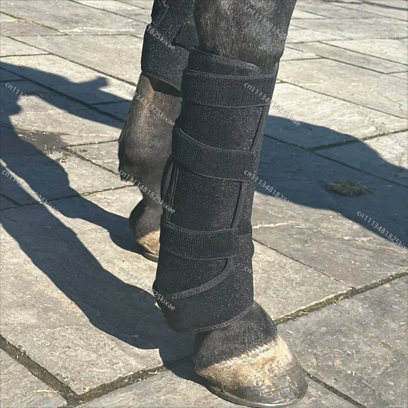 For Large Horse Leg LED Physiotherapy Red Light Infrared Physiotherapy Horse Leg Sports Heating Horse Strap Knee Pads Light