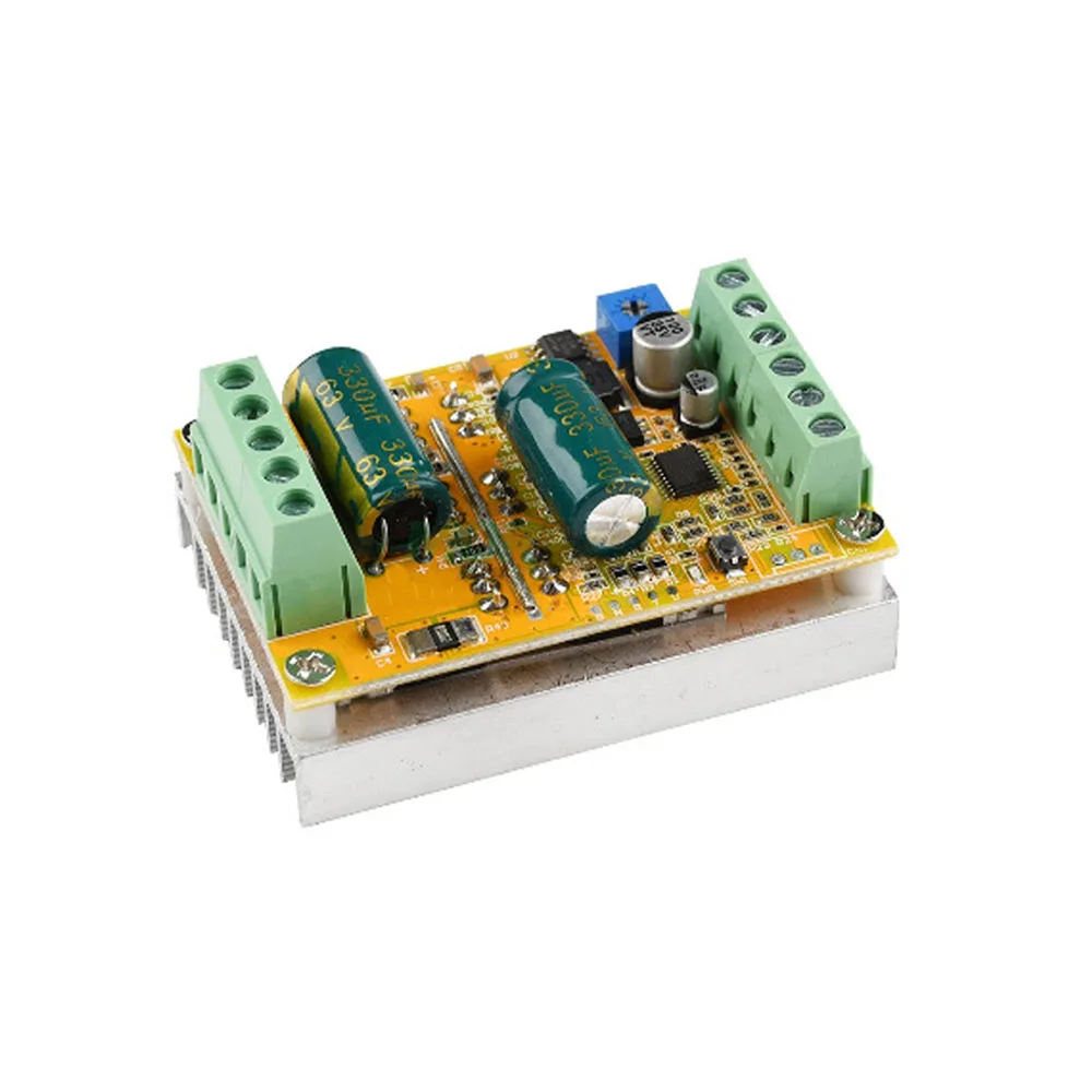 

BLDC 3 Phase DC Brushless Motor Controller PWM Motor Speed Controller Driver Board without Hall Sensor DC6.5-50V 380W 16A