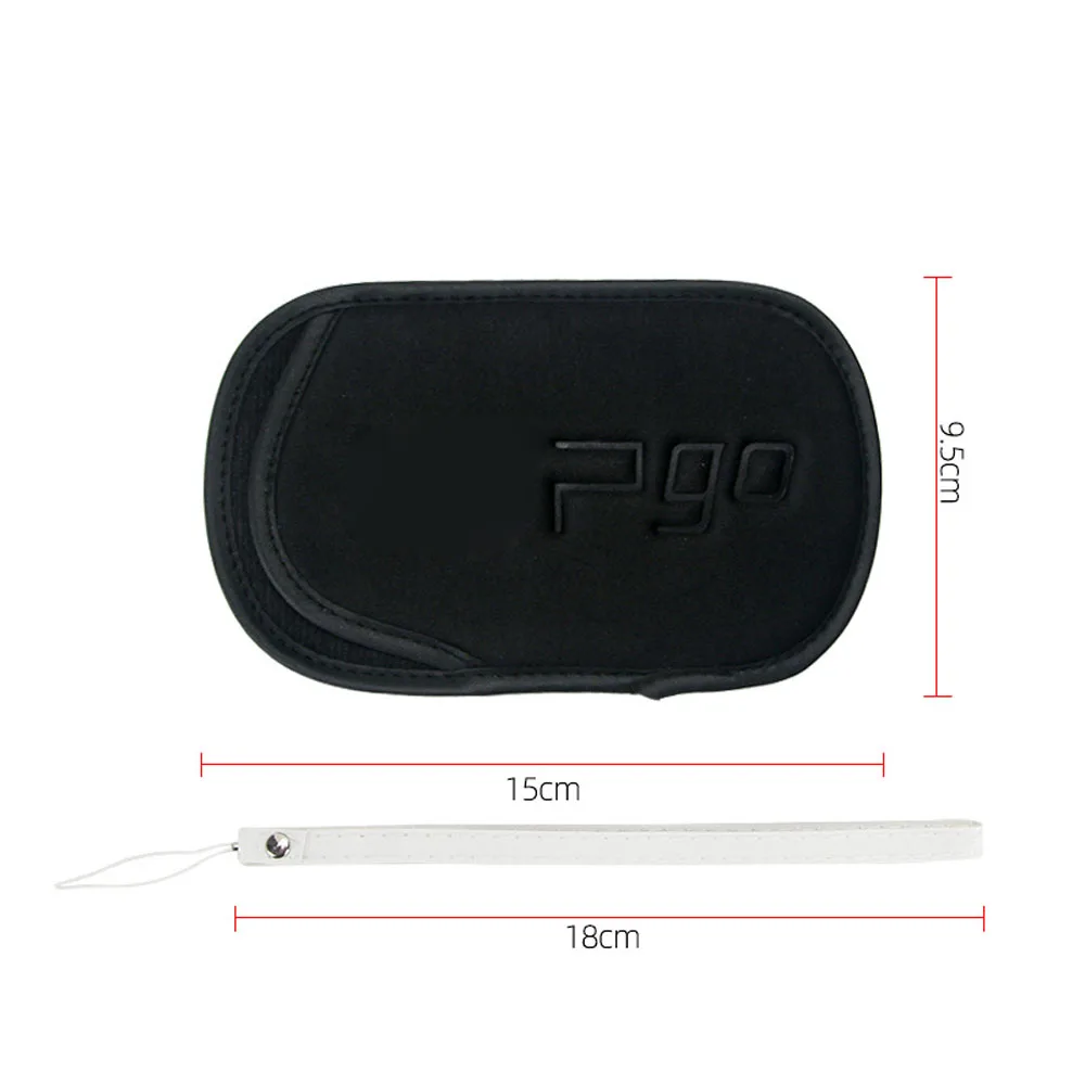 

10PCS For Soft bag Shell Protector for PSP GO Game Console Bag with Hand Wrist Lanyard