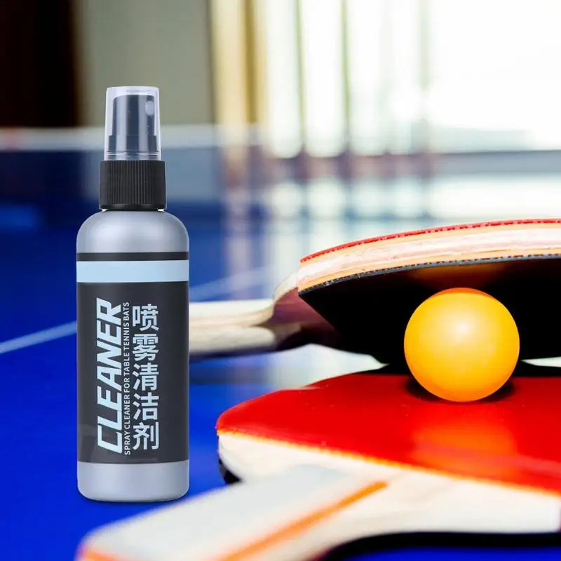 

Table Tennis Paddle Cleaner 100ml Table Tennis Rubber Cleaning PingPong Bat Care Table Tennis Accessories For Professionals Or