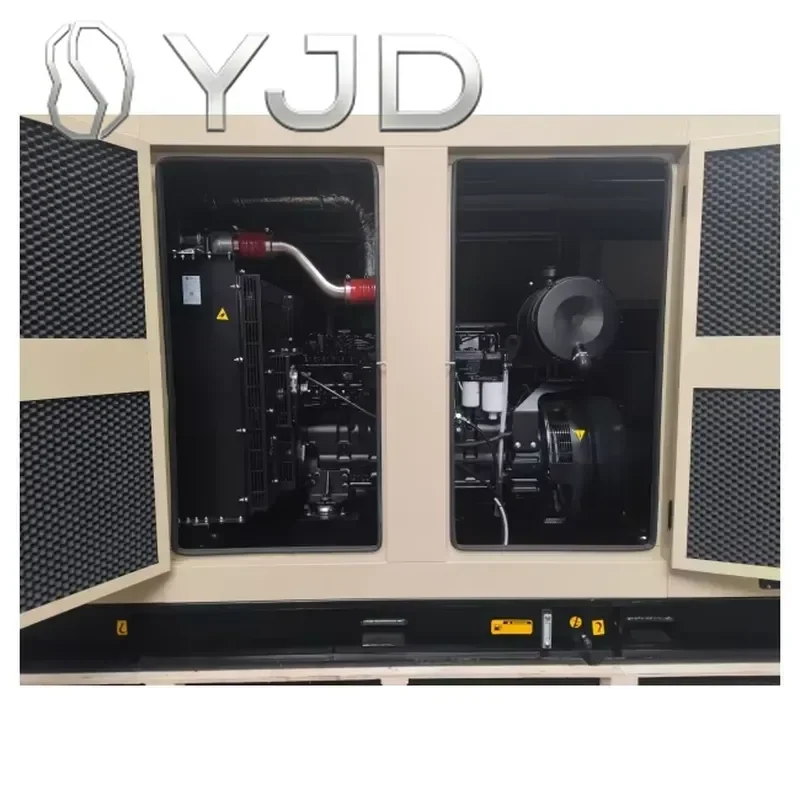 YJD 240kW 300kVA Silent Diesel Generator Genset with ATS Open Frame 50Hz Soundproof Canopy