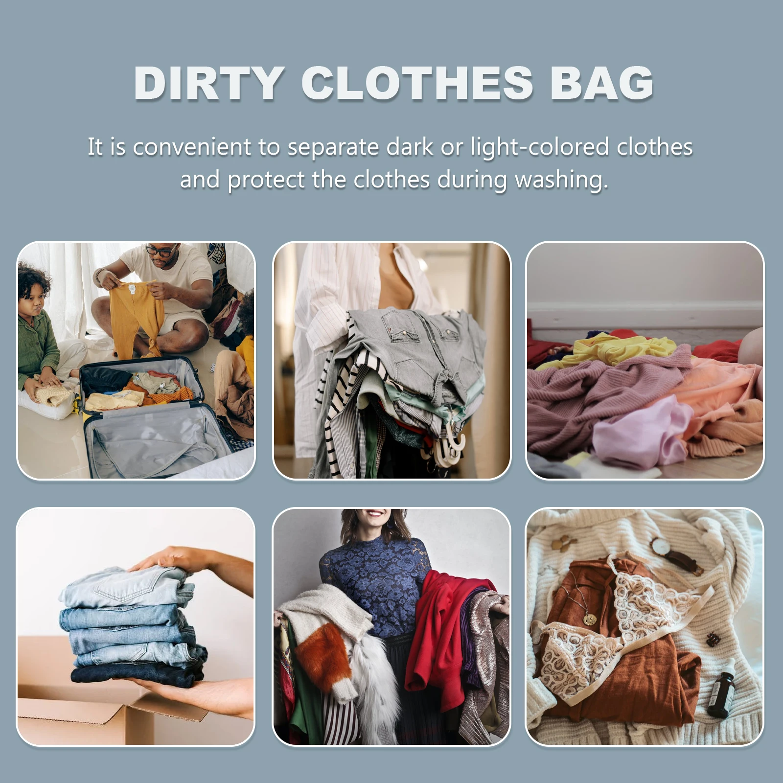

Mesh Laundry Bag Zippered Handle Washing for Delicate Bra Underwear Travel Laundry Bag Washing Machine Mesh Net