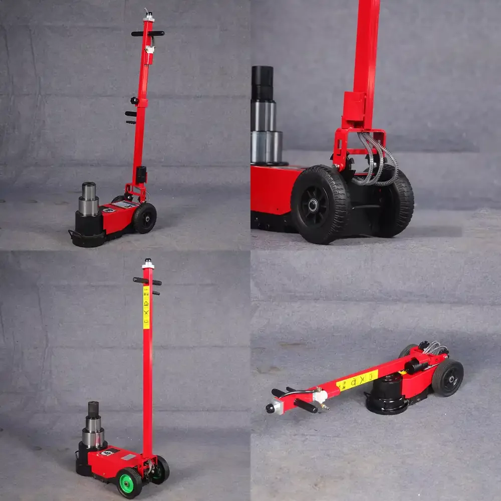 2026 HOT  50 Ton 100 Ton Pneumatic Hydraulic Truck Jack for Air Lifting Jack for Car Repair Heavy Duty Floor Jack for Vehicle