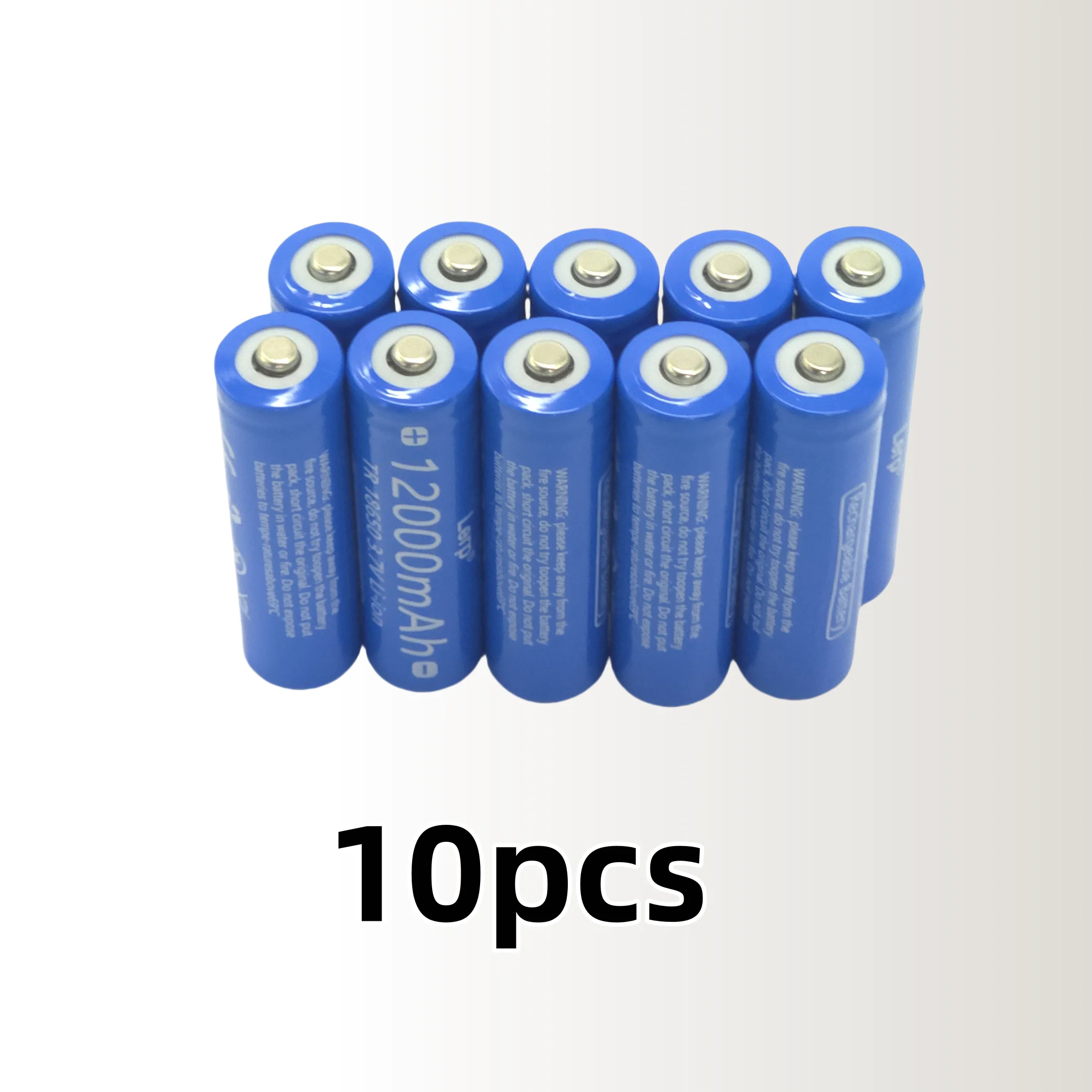 Pointed-Tip 18650 Lithium-Ion Battery 3.7V 12000mAh – Special for High-Intensity Flashlights/Remote-Controlled Toys