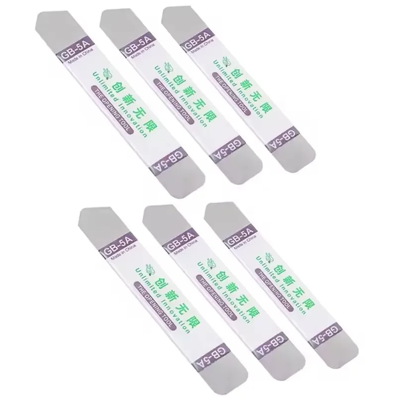 6/1 Stuks Roestvrijstalen Mes Zacht Ultra Dunne Pry Voor Telefoons Tablet Scherm Batterij Opening Gereedschap voor Samsung iPhone iPad Opener